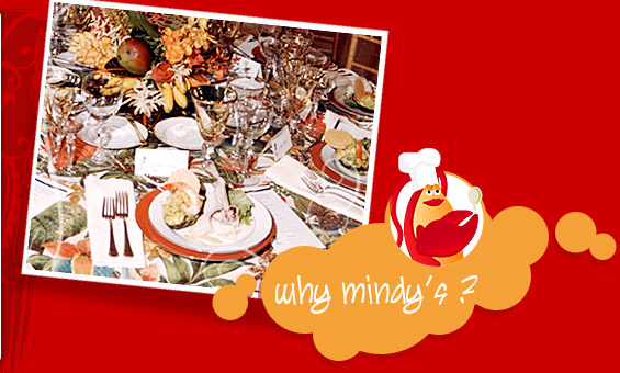 Why Mindy's?